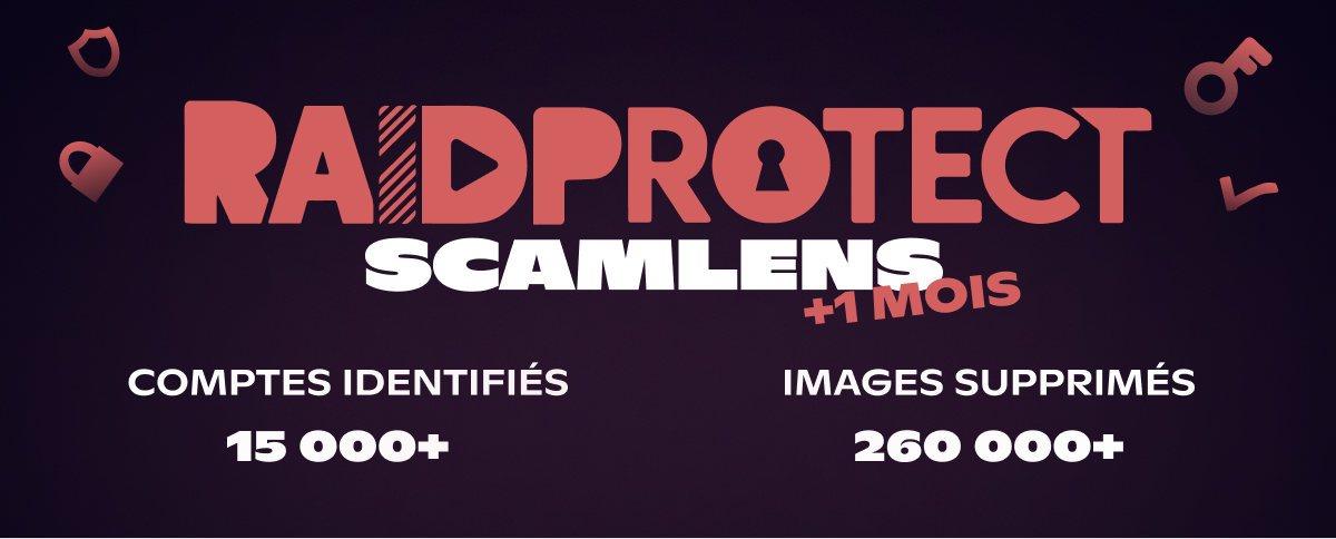 RaidProtect ScamLens 1 month recap blog post social card
